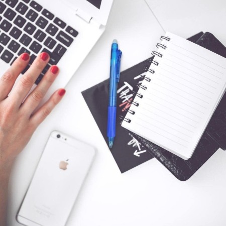 Penne a sfera box da 12 px punta da 1 mm colori Rosso/Nero/Blu scuola ufficio