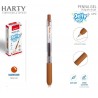Harty 12x Penne Gel con Punta Media 0,7 mm a scomparsa vari colori ...