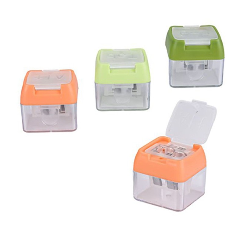 Harty Temperamatite 2 Fori Con Serbatoio Temperino Contenitore Scuo...