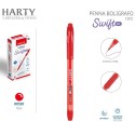 Penne a sfera box 12pz Inchiostro Gel punta da 0,7 mm colori Rosso/Nero/Blu
