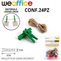 288 mollette legno appendi foto 3cm mollettine decorazione portafoto bomboniere