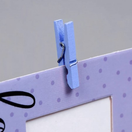 240 pz mollette legno appendi foto da 3.5 cm mollettine decorazione portafoto