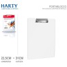 Harty 2x Cartella portablocco con molla clip in metallo in plastica...
