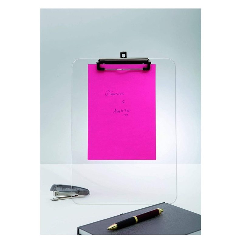 Harty 2x Cartella portablocco con molla clip in metallo in plastica...