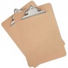 Harty Cartella portablocco A4 2pz con molla clip in metallo in legn...