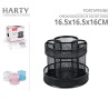 Harty Portaoggetti da scrivania in metallo traforato con 7 scompart...