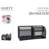 Harty Portapenne oggetti accessori da scrivania in metallo traforat...