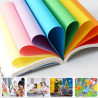 Harty Carta Colorata A4 21x29 cm 180 gr 50 Fg vari colori risma ros...