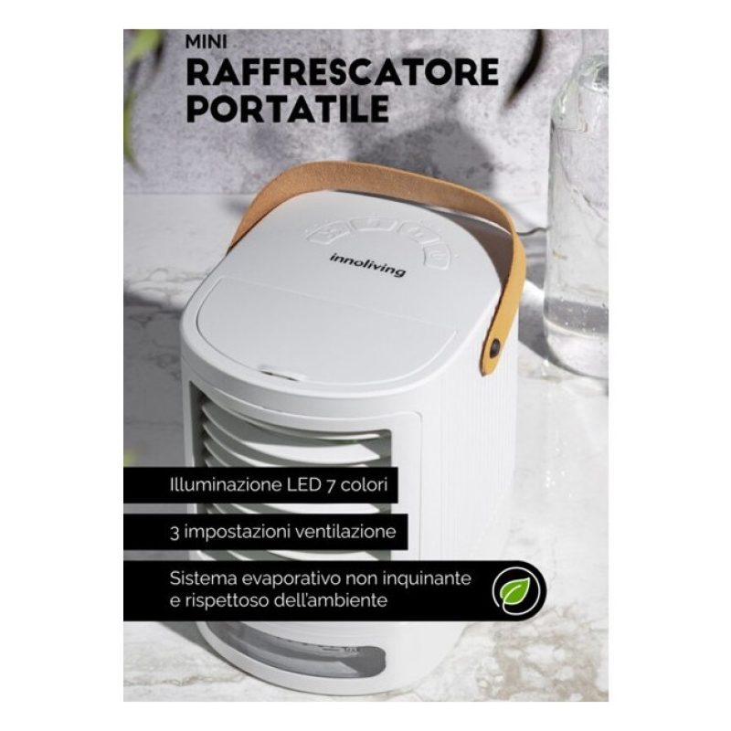 Mini condizionatore ventilatore umidificatore rinfrescatore portati...