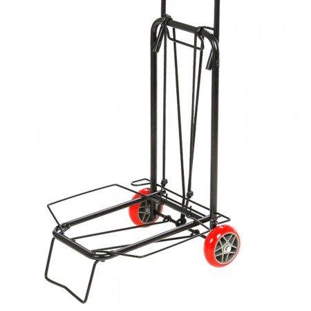 Carrello Portapacchi Pieghevole Portatutto 2 Ruote in PU Portata 25Kg / 50kg