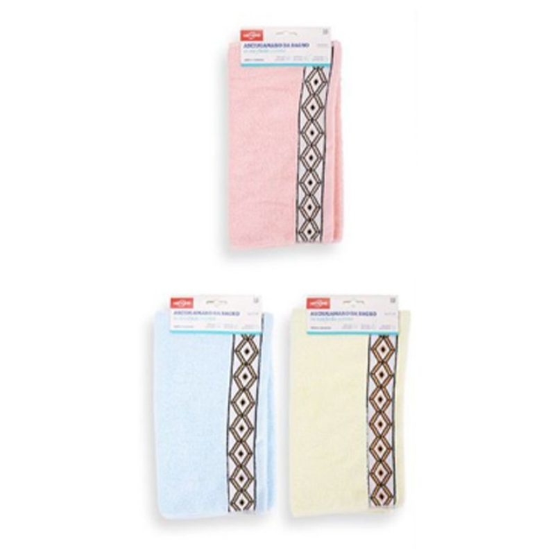 WeHome Set Asciugamani cotone colorato morbido viso 75x35 cm 12 PEZ...