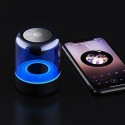Mini speaker bluetooth portatile cassa wireless con led RGB AUX USB TF Card