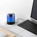 Mini speaker bluetooth portatile cassa wireless con led RGB AUX USB TF Card