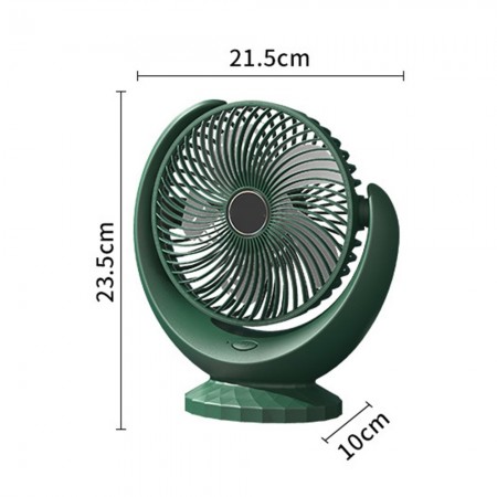 Mini Ventilatore portatile ricarica USB da Scrivania Fresco Estate Piccolo 240°
