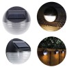 Driwei Faretto 2 Pz Led Ricarica Solare Segnapasso Da Parete Estern...