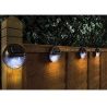 Driwei Faretto 2 Pz Led Ricarica Solare Segnapasso Da Parete Estern...