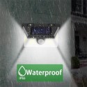 Lampada faro luce faretto da esterno energia solare LED COB sensore di movimento