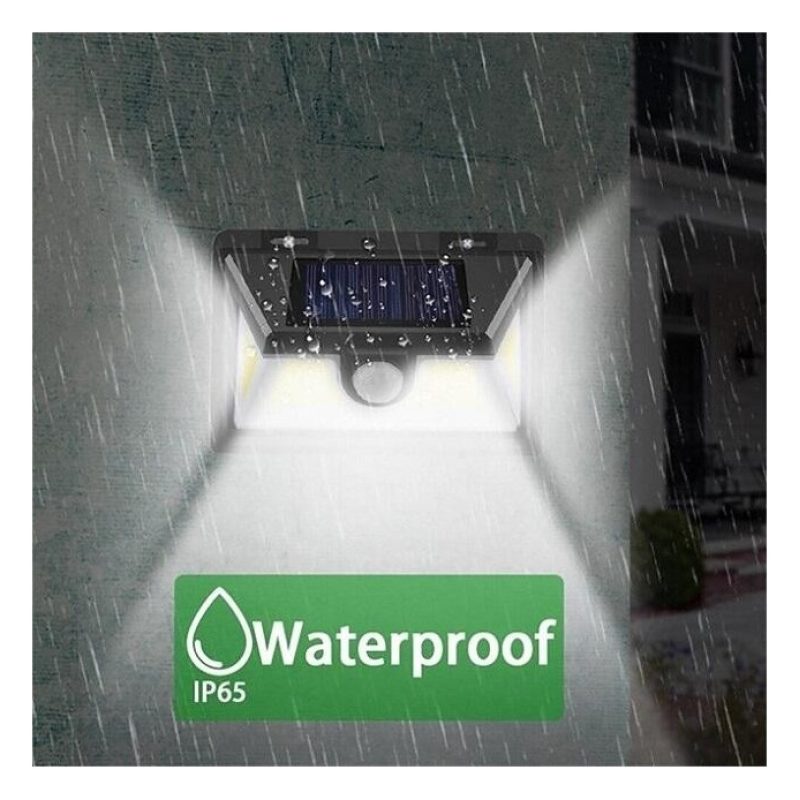 Driwei Lampada faro luce faretto da esterno energia solare LED COB ...