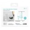 Unico Base Di Ricarica wireless caricabatterie QI 3In1per Apple Wat...