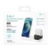 Unico Base Di Ricarica wireless caricabatterie QI 3In1per Apple Wat...