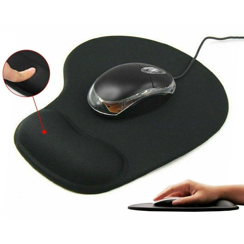 Hongu Mouse Pad Tappetino Desing Ergonomico Morbido Poggia-Polso in...