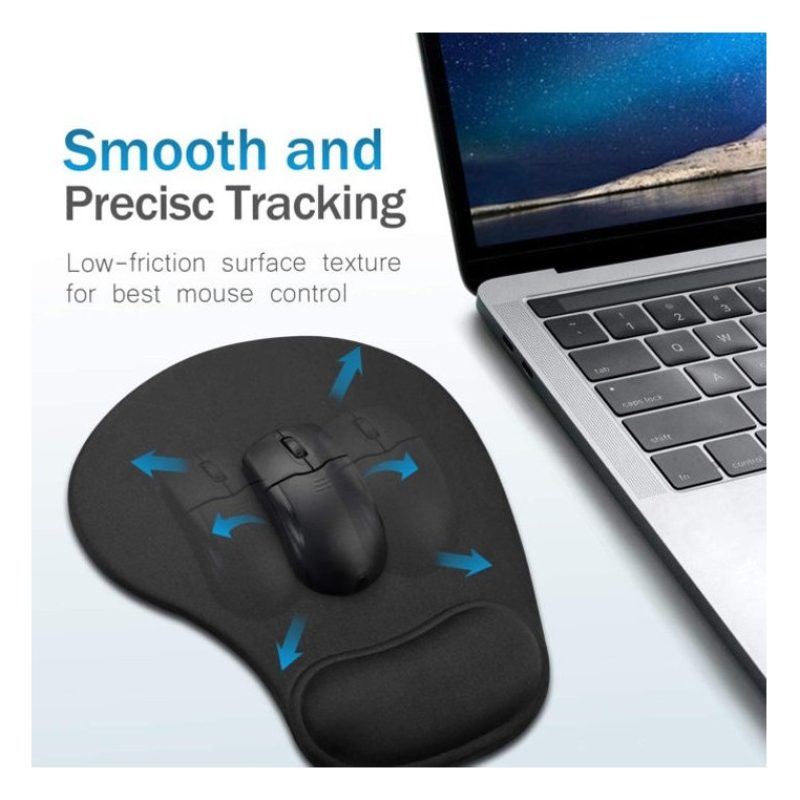 Hongu Mouse Pad Tappetino Desing Ergonomico Morbido Poggia-Polso in...