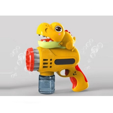 Pistola Spara Bolle di sapone giocattolo a batteria gadget per feste bambini 3+