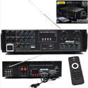 Amplificatore audio bluetooth stereo karaoke FM  HI-FI USB AUX SD 300W Q-GF777