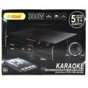 Amplificatore audio bluetooth stereo karaoke FM  HI-FI USB AUX SD 300W Q-GF777