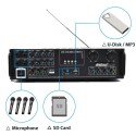 Amplificatore audio bluetooth stereo karaoke FM  HI-FI USB AUX SD 300W Q-GF777