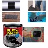 Nastro adesivo nero riparazione 1,5 m 10 cm impermeabile resistente raggi UV