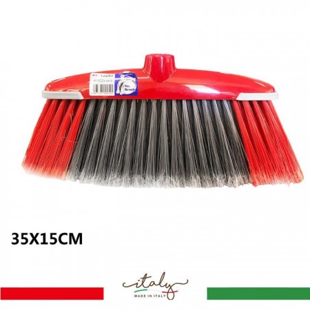 Scopa con paracolpi per Pavimenti interni pulizia casa 2 Pezzi Mrbrush Logika