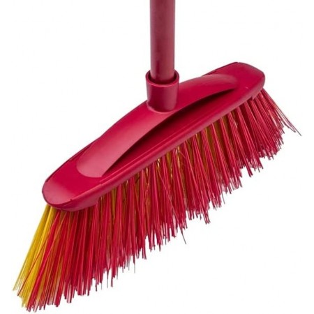 Vileda 2 In 1 Garden Scopa per Esterni da giardino per fogliame pulizia esterno