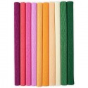 10 Rotoli Di Carta Crespa 30gr 50x250 cm colori assortiti fai da te Canson