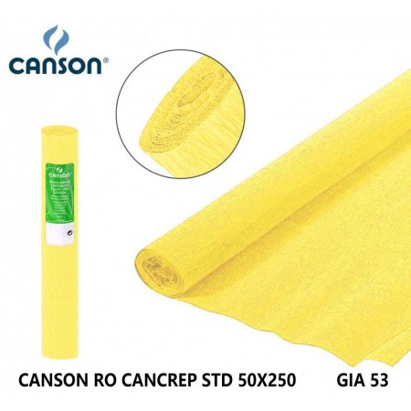 10 Rotoli Di Carta Crespa 30gr 50x250 cm colori assortiti fai da te Canson