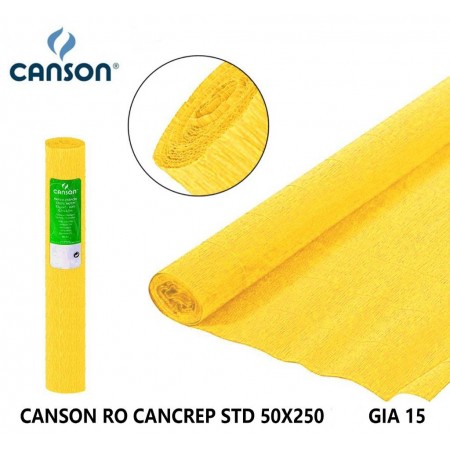 10 Rotoli Di Carta Crespa 30gr 50x250 cm colori assortiti fai da te Canson