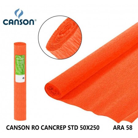 10 Rotoli Di Carta Crespa 30gr 50x250 cm colori assortiti fai da te Canson