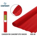 10 Rotoli Di Carta Crespa 30gr 50x250 cm colori assortiti fai da te Canson