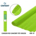 10 Rotoli Di Carta Crespa 30gr 50x250 cm colori assortiti fai da te Canson