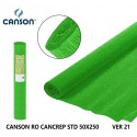 10 Rotoli Di Carta Crespa 30gr 50x250 cm colori assortiti fai da te Canson