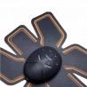 Elettro stimolatore EMS pancia con telecomando addominali adesivo 4 programmi