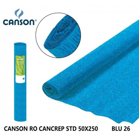 10 Rotoli Di Carta Crespa 30gr 50x250 cm colori assortiti fai da te Canson