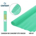 10 Rotoli Di Carta Crespa 30gr 50x250 cm colori assortiti fai da te Canson