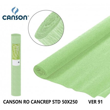 10 Rotoli Di Carta Crespa 30gr 50x250 cm colori assortiti fai da te Canson