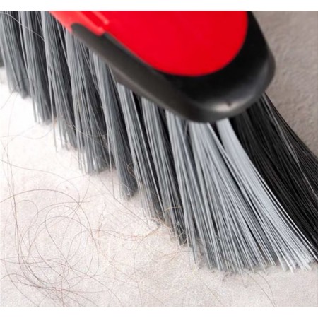 Vileda Scopa Classica 2 in 1 da Interni Pulizie Polvere Capelli 2 PEZZI  sporco