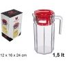 Casa y menaje Brocca Caraffa in vetro sangria con tappo 1,5 litri t...