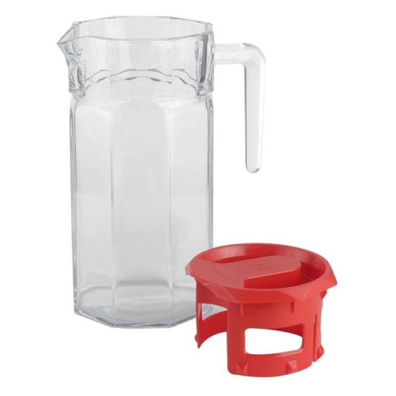 Casa y menaje Brocca Caraffa in vetro sangria con tappo 1,5 litri t...