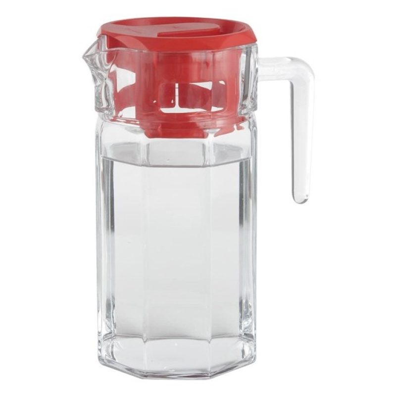 Casa y menaje Brocca Caraffa in vetro sangria con tappo 1,5 litri t...
