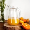 Casa y menaje Brocca Caraffa in vetro per acqua vino sangria con ta...