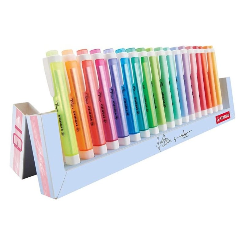 Stabilo Stabilo Evidenziatore Swing Cool Desk Set 18 Colori Assorti...